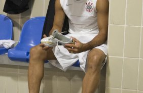 VASCO/RIO DE JANEIRO X CORINTHIANS/SAO PAULO - nos vestiários antes da partida realizada esta noite no estádio do Maracanã, na primeira partida das semi finais da Copa do Brasil 2009