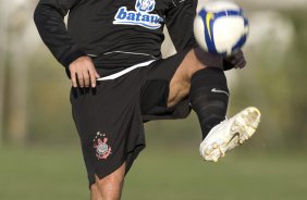 Durante o treino do Corinthians realizado na esta tarde no Parque Ecolgico do Tiete. O prximo jogo ser contra o Vasco da Gama, quarta-feira, 03/06, a noite, no Pacaembu, no segundo jogo das semifinais da Copa do Brasil 2009