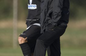 Durante o treino do Corinthians realizado na esta tarde no Parque Ecolgico do Tiete. O prximo jogo ser contra o Vasco da Gama, amanh, quarta-feira, 03/06, a noite, no Pacaembu, no segundo jogo das semifinais da Copa do Brasil 2009