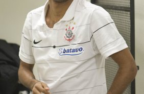 CORINTHIANS/SP X VASCO DA GAMA/RJ - nos vestiários antes da partida realizada esta noite no estádio do Pacaembu, válida pelo jogo de volta e decidindo a vaga na semifinal da Copa do Brasil 2009