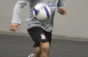CORINTHIANS/SP X VASCO DA GAMA/RJ - nos vestiários antes da partida realizada esta noite no estádio do Pacaembu, válida pelo jogo de volta e decidindo a vaga na semifinal da Copa do Brasil 2009