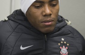 CORINTHIANS/SP X VASCO DA GAMA/RJ - nos vestiários antes da partida realizada esta noite no estádio do Pacaembu, válida pelo jogo de volta e decidindo a vaga na semifinal da Copa do Brasil 2009
