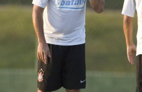 Durante o treino do Corinthians realizado esta tarde no SPA SPORT RESORT, na cidade de Itu, interior de So Paulo. O prximo jogo ser contra o Goias/GO, domingo, 14/06, a tarde, no estdio Serra Dourada em Goiania, pelo Campeonato Brasileiro de 2009