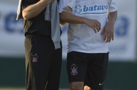 Durante o treino do Corinthians realizado esta tarde no SPA SPORT RESORT, na cidade de Itu, interior de So Paulo. O prximo jogo ser contra o Goias/GO, domingo, 14/06, a tarde, no estdio Serra Dourada em Goiania, pelo Campeonato Brasileiro de 2009