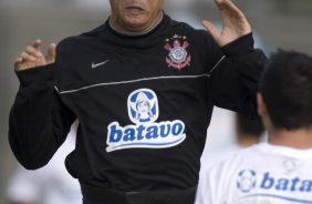 Durante o treino do Corinthians realizado esta tarde no SPA SPORT RESORT, na cidade de Itu, interior de So Paulo. O prximo jogo ser contra o Goias/GO, domingo, 14/06, a tarde, no estdio Serra Dourada em Goiania, pelo Campeonato Brasileiro de 2009