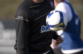 Durante o treino do Corinthians realizado esta tarde no SPA SPORT RESORT, na cidade de Itu, interior de So Paulo. O prximo jogo ser contra o Goias/GO, domingo, 14/06, a tarde, no estdio Serra Dourada em Goiania, pelo Campeonato Brasileiro de 2009