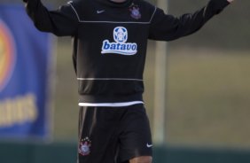 Durante o treino do Corinthians realizado esta tarde no SPA SPORT RESORT, na cidade de Itu, interior de So Paulo. O prximo jogo ser contra o Goias/GO, domingo, 14/06, a tarde, no estdio Serra Dourada em Goiania, pelo Campeonato Brasileiro de 2009