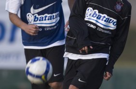 Durante o treino do Corinthians realizado esta tarde no SPA SPORT RESORT, na cidade de Itu, interior de So Paulo. O prximo jogo ser contra o Goias/GO, domingo, 14/06, a tarde, no estdio Serra Dourada em Goiania, pelo Campeonato Brasileiro de 2009