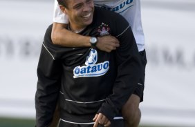 Durante o treino do Corinthians realizado esta tarde no SPA SPORT RESORT, na cidade de Itu, interior de So Paulo. O prximo jogo ser contra o Goias/GO, domingo, 14/06, a tarde, no estdio Serra Dourada em Goiania, pelo Campeonato Brasileiro de 2009