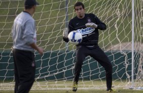 Durante o treino do Corinthians realizado esta tarde no SPA SPORT RESORT, na cidade de Itu, interior de So Paulo. O prximo jogo ser contra o Goias/GO, domingo, 14/06, a tarde, no estdio Serra Dourada em Goiania, pelo Campeonato Brasileiro de 2009