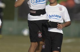 Durante o treino do Corinthians realizado esta tarde no SPA SPORT RESORT, na cidade de Itu, interior de So Paulo. O prximo jogo ser contra o Goias/GO, domingo, 14/06, a tarde, no estdio Serra Dourada em Goiania, pelo Campeonato Brasileiro de 2009