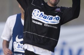 Durante o treino do Corinthians realizado esta tarde no SPA SPORT RESORT, na cidade de Itu, interior de So Paulo. O prximo jogo ser contra o Goias/GO, domingo, 14/06, a tarde, no estdio Serra Dourada em Goiania, pelo Campeonato Brasileiro de 2009