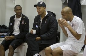 ATLETICO PARANAENSE/PR X CORINTHIANS/SP - nos vestiários antes da partida realizada esta tarde no estádio da Arena da Baixada, em Curitiba, válida pelo primeiro turno do Campeonato Brasileiro de 2009