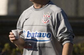Durante o treino do Corinthians realizado esta tarde no campo do J. Malucelli, em Curitiba; o próximo jogo do time será na proxima 4a. feira, 01/07, contra o Internacional/RS, no Beira-Rio, na decisão da Copa do Brasil 2009