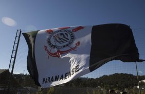 Durante o treino do Corinthians realizado esta tarde no campo do J. Malucelli, em Curitiba; o prximo jogo do time ser na proxima 4a. feira, 01/07, contra o Internacional/RS, no Beira-Rio, na deciso da Copa do Brasil 2009