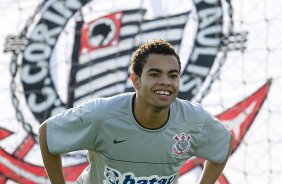 Durante o treino do Corinthians esta tarde no Parque Ecolgico do Tiete, zona leste da cidade; o prximo jogo do time ser amanh, 4a. feira, 08/07, contra o Fluminense, no Pacaembu, pelo Campeonato Brasileiro 2009