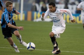 GREMIO/RS X CORINTHIANS/SP -  em um lance da partida realizada esta tarde no estdio Olmpico, em Porto Alegre, vlida pelo turno do Campeonato Brasileiro de 2009