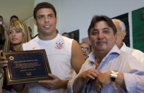 CRUZEIRO/MG X CORINTHIANS/SP - nos vestirios antes da partida realizada esta tarde no estdio Magalhaes Pinto, o Mineiro, vlida pelo turno do Campeonato Brasileiro de 2009