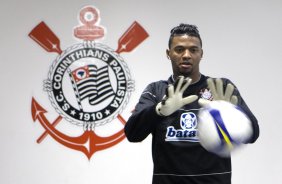 Felipe durante o treino do Corinthians realizado esta tarde no Parque So Jorge, zona leste da cidade; o prximo jogo do time ser domingo, 26/07, contra o Palmeiras, no estdio Eduardo Jos Farah, em Presidente Prudente, pelo Campeonato Brasileiro 2009