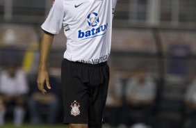 CORINTHIANS/SP X ATLETICO/MG - em um lance da partida realizada esta tarde no estádio do Pacaembu, válida pelo turno do Campeonato Brasileiro de 2009
