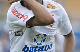 CORINTHIANS/SP X ATLETICO/MG - em um lance da partida realizada esta tarde no estádio do Pacaembu, válida pelo turno do Campeonato Brasileiro de 2009