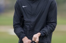 Durante o treino do Corinthians realizado esta tarde no Parque Ecológico do Tiete, zona leste da cidade; o próximo jogo do time será amanhã, quarta-feira, 19/08, contra o Internacional de Porto Alegre, pelo returno do Campeonato Brasileiro 2009