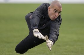 Durante o treino do Corinthians realizado esta tarde no Parque Ecolgico do Tiete, zona leste da cidade; o prximo jogo do time ser domingo, 23/08, contra o Botafogo, no Pacaembu, pelo returno do Campeonato Brasileiro 2009