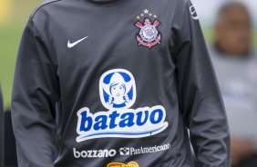 Durante o treino do Corinthians realizado esta tarde no Parque Ecolgico do Tiete, zona leste da cidade; o prximo jogo do time ser domingo, 23/08, contra o Botafogo, no Pacaembu, pelo returno do Campeonato Brasileiro 2009