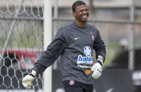 Felipe durante o treino do Corinthians realizado esta tarde no Parque Ecolgico do Tiete; o prximo jogo do time ser domingo, dia 27/09, contra o So Paulo, no estdio do Morumbi, pelo returno do Campeonato Brasileiro 2009