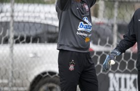 Felipe durante o treino do Corinthians realizado esta tarde no Parque Ecolgico do Tiete; o prximo jogo do time ser domingo, dia 27/09, contra o So Paulo, no estdio do Morumbi, pelo returno do Campeonato Brasileiro 2009