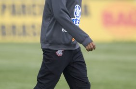 Jorge Henrique durante o treino do Corinthians realizado esta tarde no Parque Ecolgico do Tiete; o prximo jogo do time ser domingo, dia 27/09, contra o So Paulo, no estdio do Morumbi, pelo returno do Campeonato Brasileiro 2009