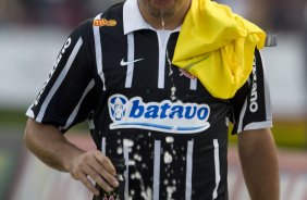 SAO PAULO/SP X CORINTHIANS/SP - Ronaldo em um lance da partida realizada esta tarde no estádio do Morumbi, zona sul da cidade, válida pelo returno do Campeonato Brasileiro de 2009