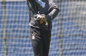 Felipe durante o treino do Corinthians realizado esta manh no Parque So Jorge; o prximo jogo do time ser quarta-feira, dia 07/10, contra o Fluminense, no estdio do Maracan, pelo returno do Campeonato Brasileiro 2009