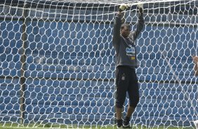 Felipe durante o treino do Corinthians realizado esta manh no Parque So Jorge; o prximo jogo do time ser quarta-feira, dia 07/10, contra o Fluminense, no estdio do Maracan, pelo returno do Campeonato Brasileiro 2009