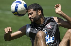 William que volta ao time na 4a. feira, durante o treino do Corinthians realizado esta manh no Parque So Jorge; o prximo jogo do time ser quarta-feira, dia 07/10, contra o Fluminense, no estdio do Maracan, pelo returno do Campeonato Brasileiro 2009