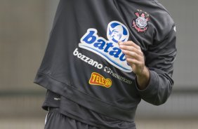 Ronaldo durante o treino do Corinthians realizado esta manh no Parque So Jorge; o prximo jogo do time ser amanh, sbado, dia 10/10, contra o Grmio, no estdio do Pacaembu, pelo returno do Campeonato Brasileiro 2009