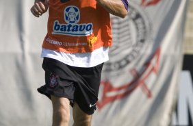 Alessandro
 durante o treino do Corinthians realizado esta tarde no Parque So Jorge; o prximo jogo do time ser domingo, dia 18/10, contra o Sport, em Recife, pelo returno do Campeonato Brasileiro 2009