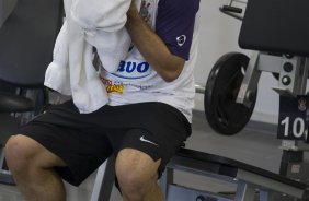 Ronaldo
 durante o treino do Corinthians realizado esta tarde no Parque So Jorge; o prximo jogo do time ser domingo, dia 18/10, contra o Sport, em Recife, pelo returno do Campeonato Brasileiro 2009