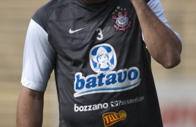 Ronaldo durante o treino do Corinthians realizado esta manh no Parque So Jorge; o prximo jogo do time ser amanh, domingo, dia 01/11, contra o Palmeiras, em Presidente Prudente, pelo returno do Campeonato Brasileiro 2009