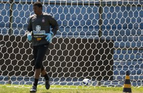 Felipe durante o treino do Corinthians realizado esta manh no Parque So Jorge; o prximo jogo do time ser domingo, dia 08/11, contra o Santo Andr, no Pacaembu, pelo returno do Campeonato Brasileiro 2009