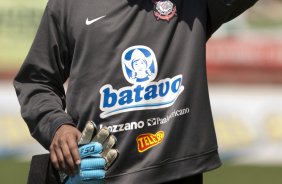Felpe durante o treino do Corinthians realizado esta manh no Parque So Jorge; o prximo jogo do time ser domingo, dia 08/11, contra o Santo Andr, no Pacaembu, pelo returno do Campeonato Brasileiro 2009