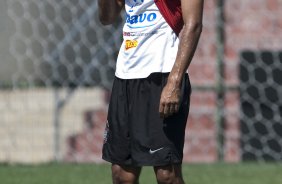 William durante o treino do Corinthians realizado esta manh no Parque So Jorge; o prximo jogo do time ser domingo, dia 08/11, contra o Santo Andr, no Pacaembu, pelo returno do Campeonato Brasileiro 2009