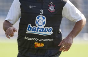 Ronaldo durante o treino do Corinthians realizado esta manh no Parque So Jorge; o prximo jogo do time ser sbado, dia 21/11, contra o Nautico/PE, no estdio do Pacaembu, pelo returno do Campeonato Brasileiro 2009