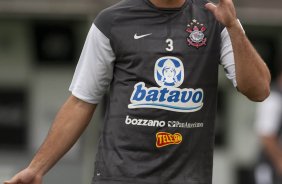 Ronaldo durante o treino do Corinthians realizado esta manh no Parque So Jorge; o prximo jogo do time ser domingo, dia 29/11, contra o Flamengo, no estdio Brinco de Ouro da Princesa, em Campinas, pelo returno do Campeonato Brasileiro 2009