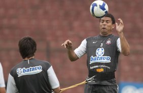 Ronaldo durante o treino do Corinthians realizado esta manh no Parque So Jorge; o prximo jogo do time ser domingo, dia 29/11, contra o Flamengo, no estdio Brinco de Ouro da Princesa, em Campinas, pelo returno do Campeonato Brasileiro 2009