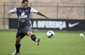 Ronaldo durante o treino do Corinthians realizado esta manh no Parque So Jorge; o prximo jogo do time ser domingo, dia 29/11, contra o Flamengo, no estdio Brinco de Ouro da Princesa, em Campinas, pelo returno do Campeonato Brasileiro 2009