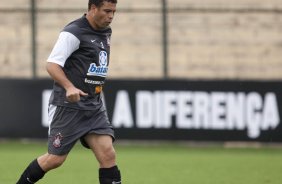 Ronaldo durante o treino do Corinthians realizado esta manh no Parque So Jorge; o prximo jogo do time ser domingo, dia 29/11, contra o Flamengo, no estdio Brinco de Ouro da Princesa, em Campinas, pelo returno do Campeonato Brasileiro 2009