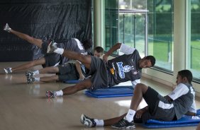 Boquita durante o treino do Corinthians realizado esta manh no SPA Sport Resort, na cidade de Itu, interior de So Paulo; o prximo compromisso ser um amistoso internacional contra o Huracan, da Argentina, dia 14/01 no Pacaembu