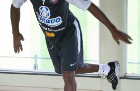 Jorge Henrique durante o treino do Corinthians realizado esta manh no SPA Sport Resort, na cidade de Itu, interior de So Paulo; o prximo compromisso ser um amistoso internacional contra o Huracan, da Argentina, dia 14/01 no Pacaembu;