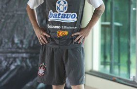 Matias Defederico durante o treino do Corinthians realizado esta manh no SPA Sport Resort, na cidade de Itu, interior de So Paulo; o prximo compromisso ser um amistoso internacional contra o Huracan, da Argentina, dia 14/01 no Pacaembu